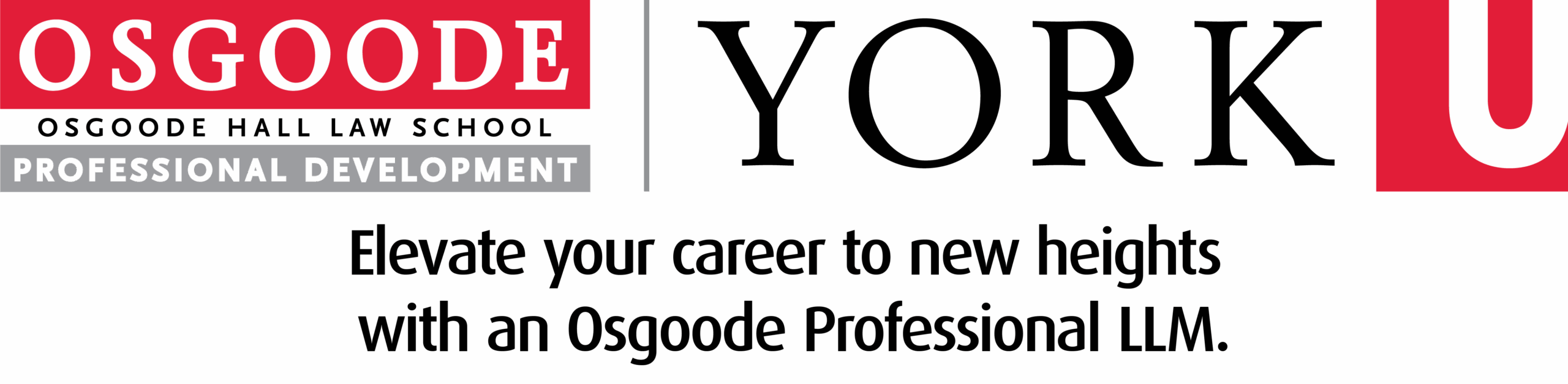 OsgoodePD – logo with tagline